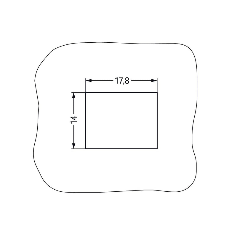 WAGO - Geräteanschluss für steckbare Gebäudeinstallation Snap-In-Stecker 890-772 2-polig,Kod. B,hgn − 50 Stück
