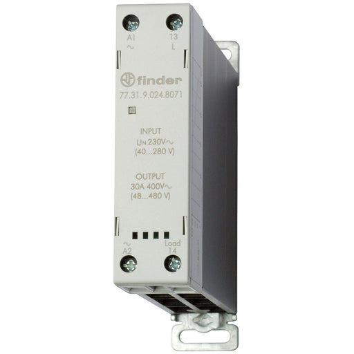 Finder - Halbleiterrelais Lastrelais momentansch. 77.31.9.024.8071 1S 30A 24V AC/DC