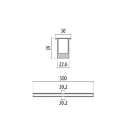 Performance in Light - Bodeneinbauleuchte LED-Einbauleuchte 3106618 3000K