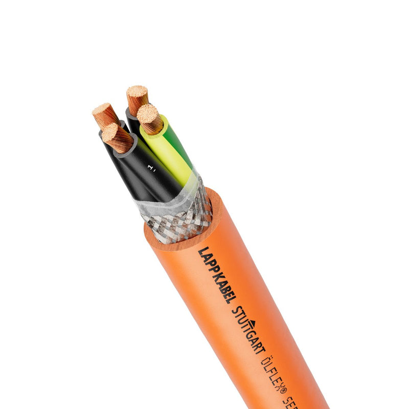Lapp Kabel&Leitung - Energiekabel < 1 kV, für ortsveränderlichen Einsatz ÖLFLEX SERVO FD 781 CY 0036321/100 4G2,5 − 100 Meter