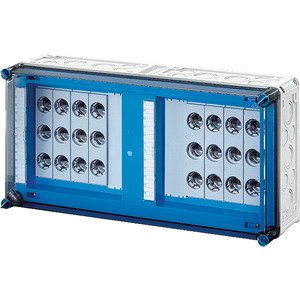 Hensel - Sicherungskasten Sicherungsgehäuse Mi 3423 8x DII 25A 3polig