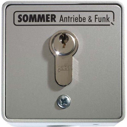 Sommer - Taster Schlüsseltaster S12759-00001 2Kont.m.Zyl. aP − 1 Stück
