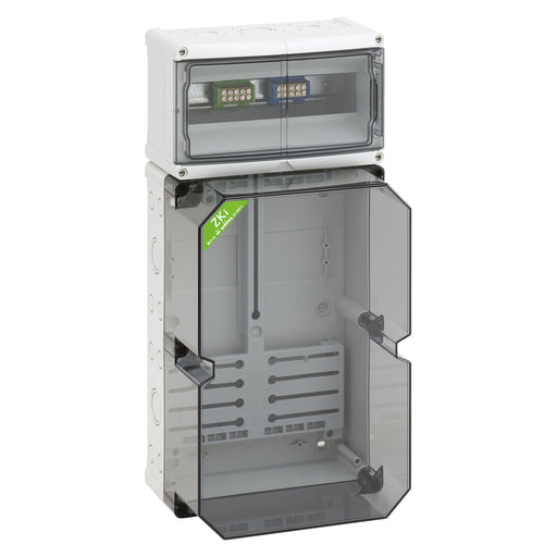 Spelsberg - Zähler-Leergehäuse ZKi 11 400V transp. IP54