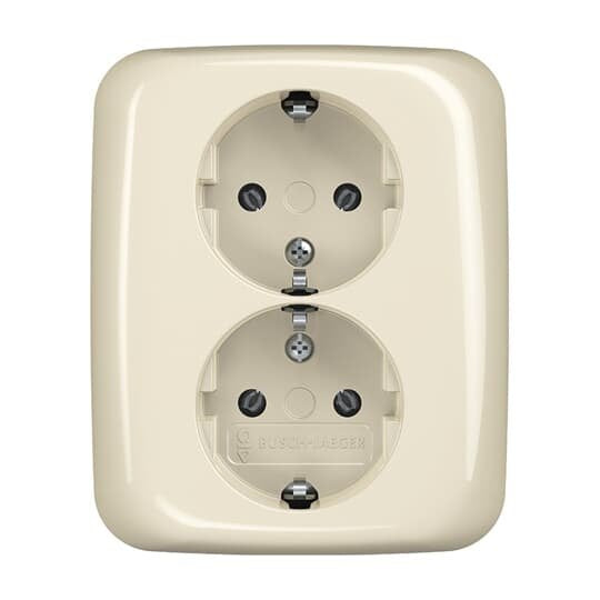 Busch-Jaeger - Steckdose SCHUKO-Doppelsteckdose 202 EUJ-212