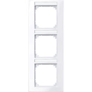 Merten - Abdeckrahmen M-PLAN-Rahmen 3f. 513325 beschriftbar, senkr