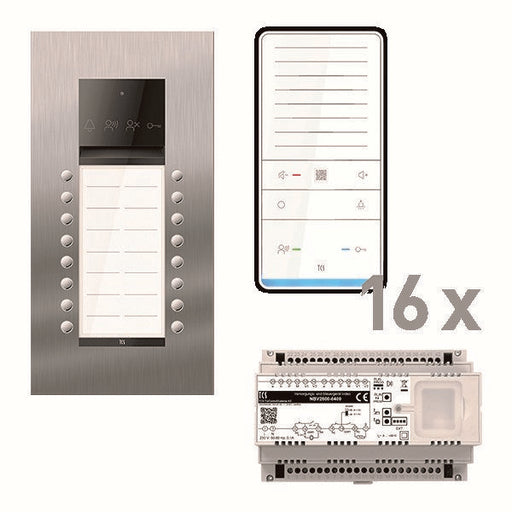 TCS Tür Control - Türsprech-Set audio:pack ASU600216 PAUF162/006 ISW6031 16WE UP