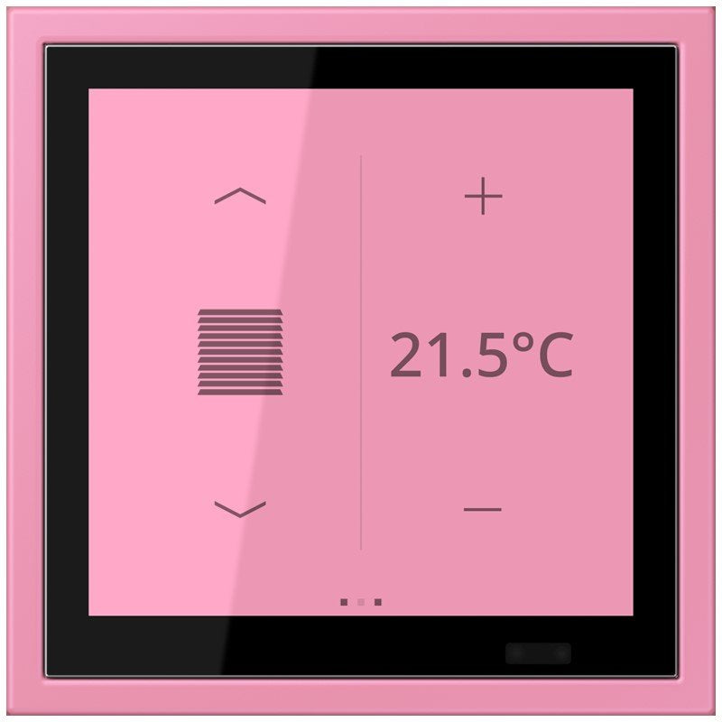 Jung - Bussystem-Mehrfach Bediengerät KNX Raumcontroller LCZ 459 BFD1S 246 rose vif