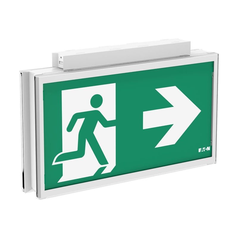 Ceag Notlichtsysteme - Sicherheitsleuchte LED-Rettungszeichenleuchte FT3EC4ICGS ZB, Piktos, Decke