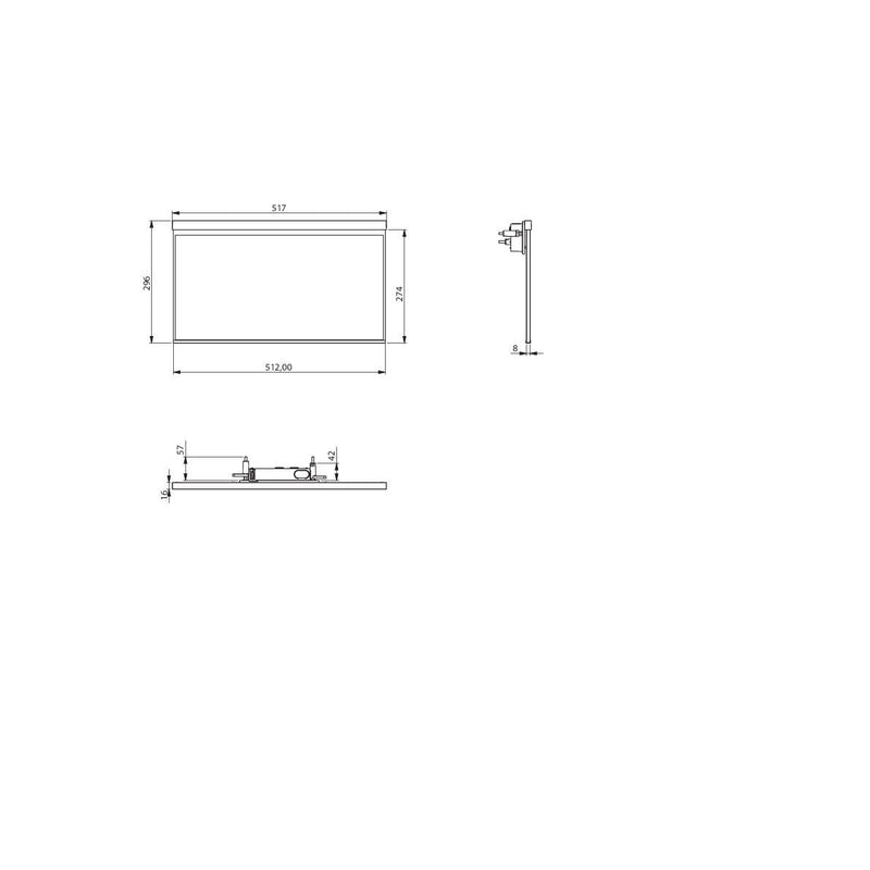 RP-Technik - Sicherheitsleuchte LED-Rettungszeichenleuchte AGR009ML-AZ ZB + ML, anthrazit