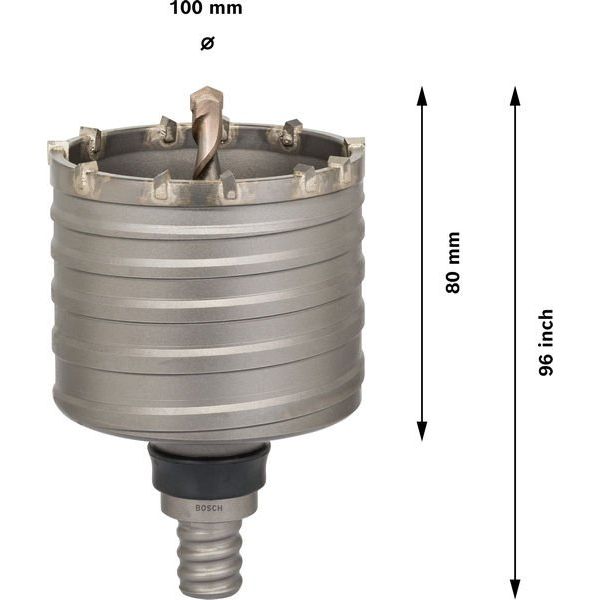 Bosch - Bohrkrone PRO SDS max-5 Bohrkrone, 2608580524 100 x 80 x 96 mm