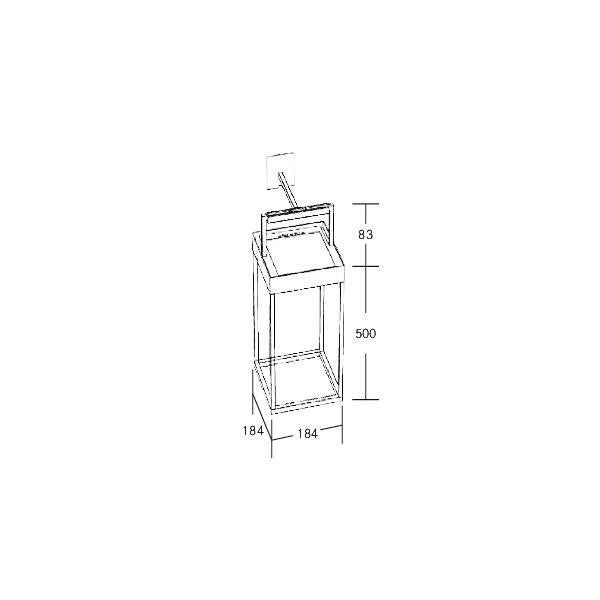 Brumberg Leuchten - Wegeleuchte LED-Solarleuchte 65312103 3000K, graphit