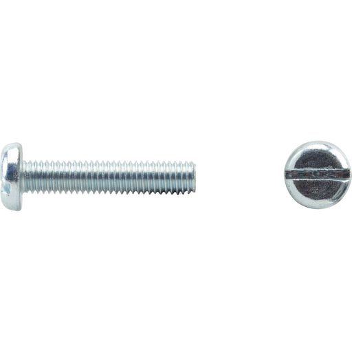Dresselhaus - Maschinenschraube/Bolzen Flachkopfschraube 0410/001/01 3x6 Schlitz, galv.verz. − 2000 Stück