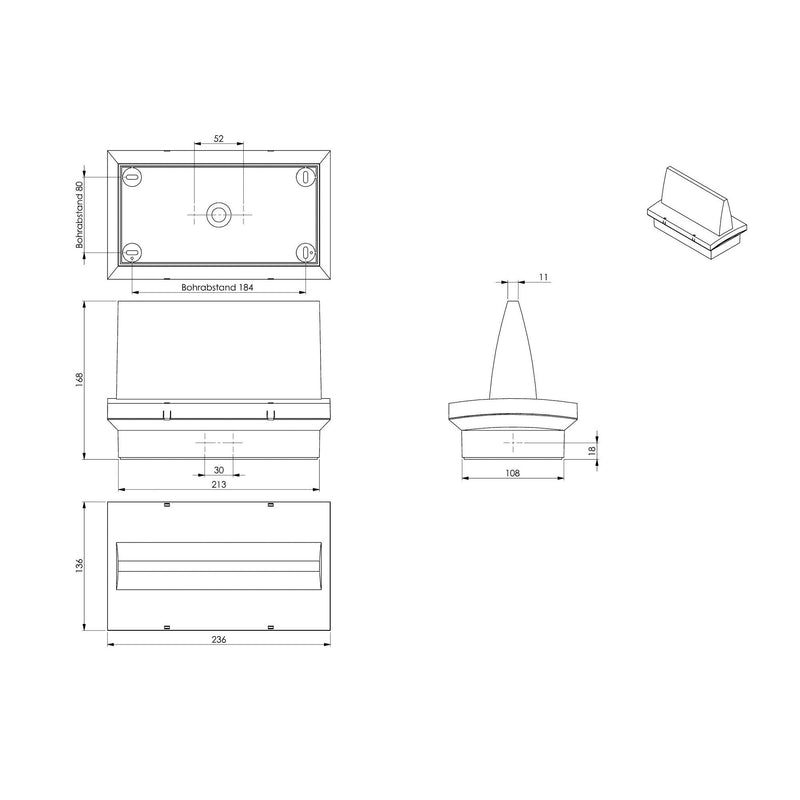 RP-Technik - Hinweisleuchte Sicherheitsleuchte PMD408SC EB 8h