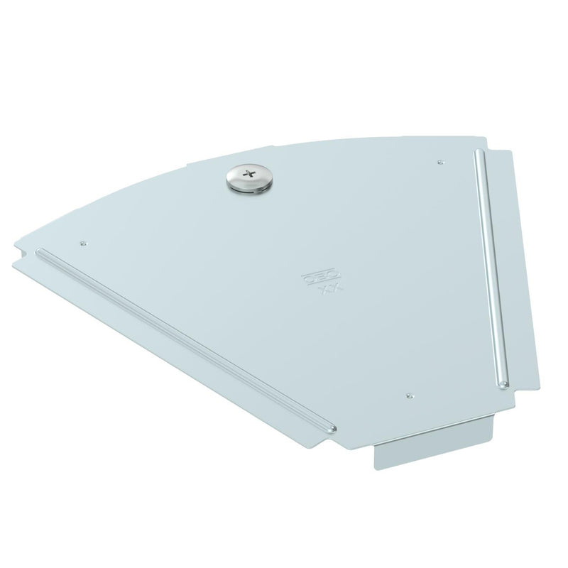 OBO Bettermann - Deckel Bogen für Kabeltragsystem Deckel für 45Grad-Bogen RBD 45 200 FS B200mm, bandverzinkt