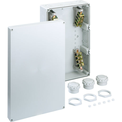 Spelsberg - Dose, Gehäuse für Montage auf der Wand/Decke Abzweigkasten Abox 700-70qmm 690V M63 D=43mm IP54