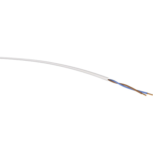Klimaprime - Energiekabel < 1 kV, für ortsveränderlichen Einsatz H03VV-F 2x0,75 ws Tr.500 H03VV-F 2x0,75 ws Schlauchltg PVC − 500 Meter
