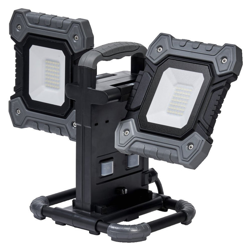 Ledvance - Baustellenleuchte LED-Arbeitsleuchte LED W #4058075831292 6500K, sw/gr