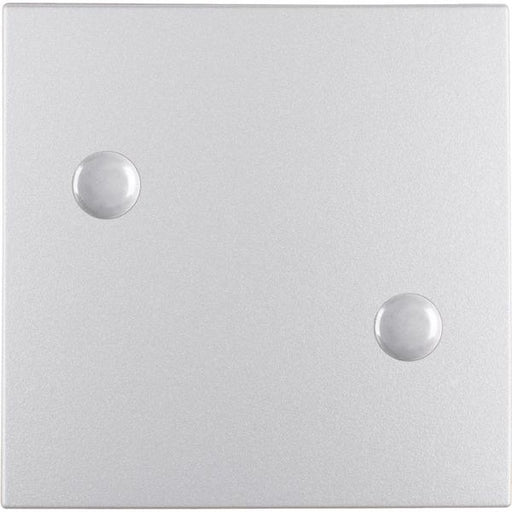 Berker - Abdeckung/Bedienelement für Installationsschalterprogramme Wippen 15711404 B.1/B.7 Glas alu