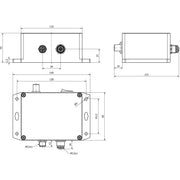 Ipf Electronic - Dimmer LED-Helligkeitsmodul VY000007 55x145x121mm, 4A
