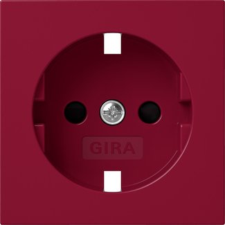 Gira - Zubehör/Ersatzteile für Installationsschalterprogramme Abd. SCHUKO-Steckd. SH WSV 4921108 Rot