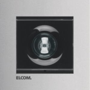 Elcom - Türstation für Türkommunikation Video Modul EB 2Draht REN612Y o.Lautspr. eds matt