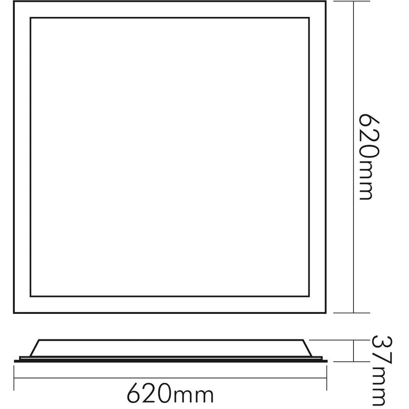 Nobile - Decken-/Wandleuchte LED-Panel 1580461047 SCCT 1050mA