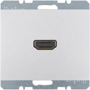 Berker - Einsatz/Abdeckung für Kommunikationstechnik High Definition Steckdose 3315427003 Alu