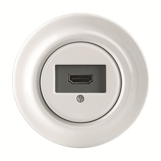 Busch-Jaeger - Einsatz/Abdeckung für Kommunikationstechnik HDMI-Anschlussdose 0261/32 J-64