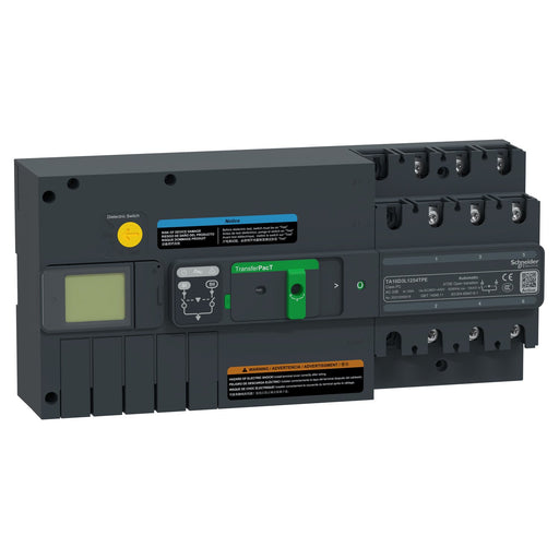 Schneider Electric - Lastschalter Netzumschaltung autom. TA16D3L1254TPE 125A 3P LCD 400VAC