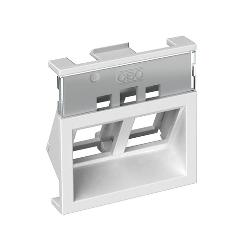 Rehau - Einsatz/Abdeckung für Kommunikationstechnik Keystone-Träger BRK Key B45 rws Ausf.B45 rws − 1 Stück