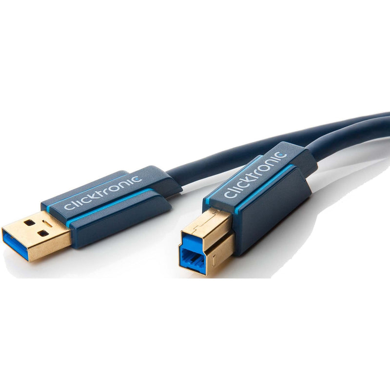 Clicktronic - PC-Kabel USB-Kabel,High Speed 70090 0,5m,A/B
