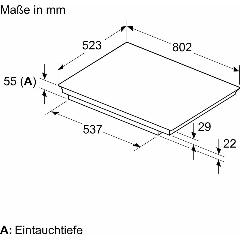 Bosch - Kochfeld EB-Autark-Kochfeld Indukt. PIV845HB1E Serie6,HomeConnect