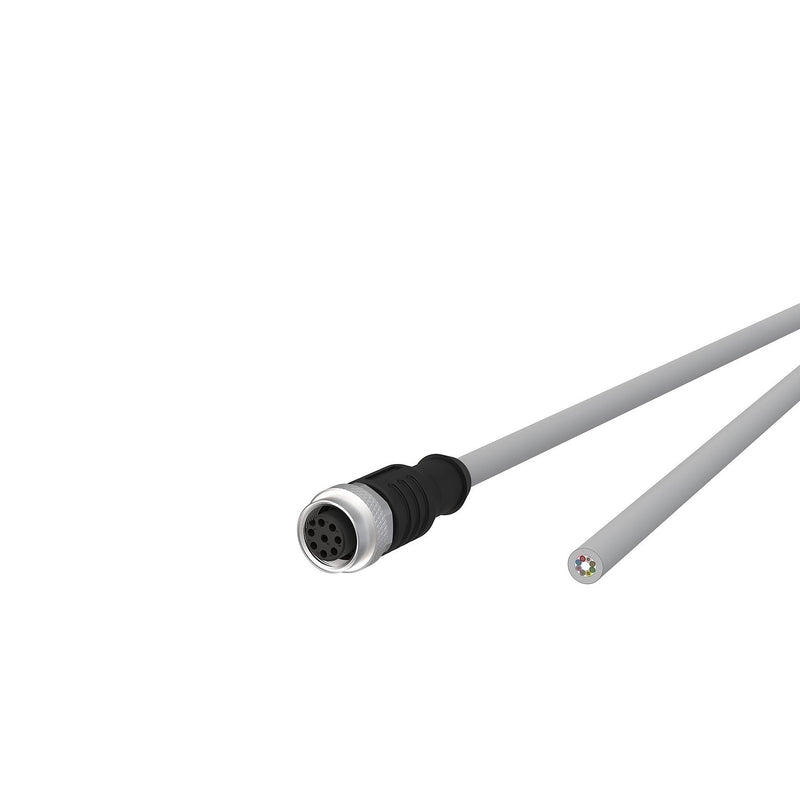 Metz Connect - Konfektioniertes Sensor-Aktor-Kabel Sensor-/Aktorleitung 142MKA20020 A-kodiert,2,0m,M12