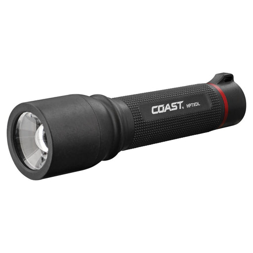 Hückmann - Taschenleuchte Coast LED Taschenlampe HP7XDL SlideFocus+Batterien