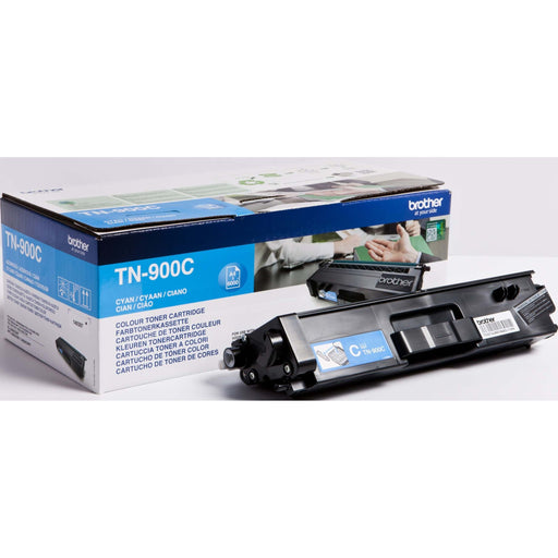 Brother - Verbrauchsmaterial für Telefax/Drucker/MFC Toner TN-900C cyan