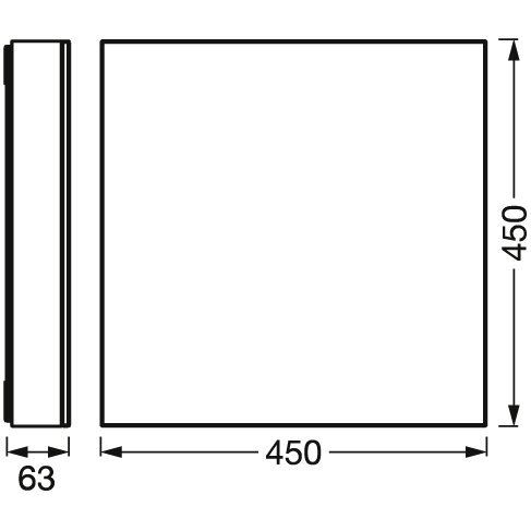 Ledvance - Decken-/Wandleuchte LED-Panel SMART #4058075759541 WIFI