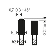 Bosch - Kreissägeblatt Expert for High Pressure 2608644362 Laminate