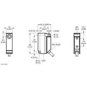 Turck - Induktiver Näherungsschalter Sensor BI5U-Q12-AP6X2 induktiv
