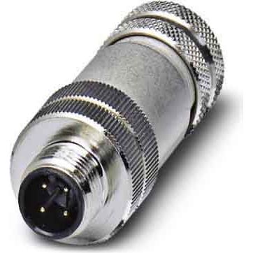 Phoenix Contact - Rundsteckverbinder, feldkonfektionierbar (Industriesteckverbinder) Sensor-/Aktor-Stecker SACC-M12MS- #1694266