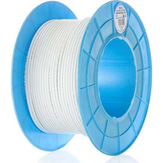 Wisi - Koaxialkabel MK 76 A 0101 Sp100 Class A++, WS, 115dB − 100 Meter
