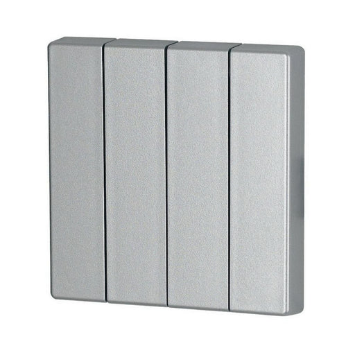 Eaton - Abdeckung/Bedienelement für Installationsschalterprogramme Wippe 4-fach CWIZ-04/03 Silber