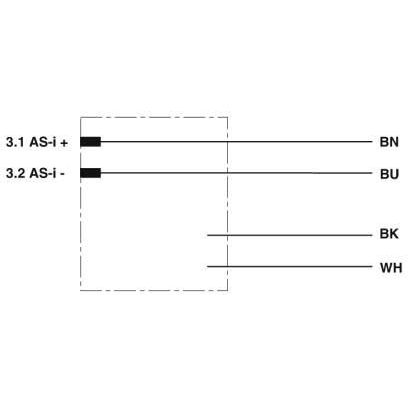 Phoenix Contact - Sensor-Aktor-Adapter Verteiler SAC-ASI-J-Y-#1407580