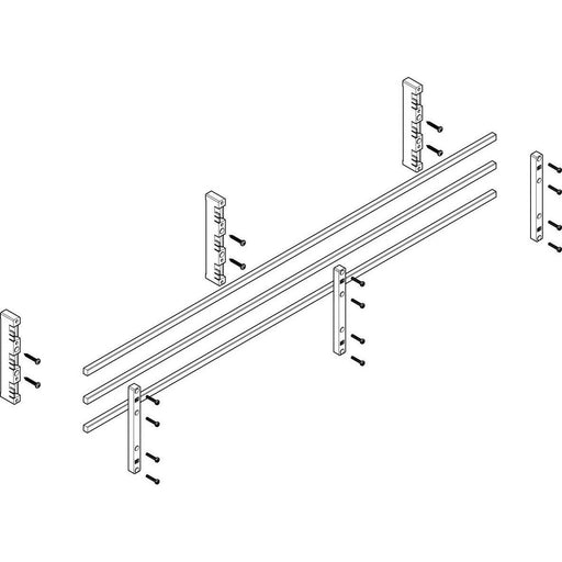 ABN - Verteilerfeld für Installationsverteiler Sammelschienen-Modul MFSC42633 flach 4FB/2RE