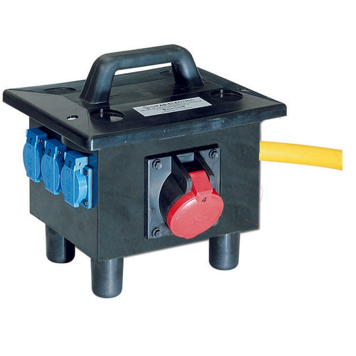 Gifas Electric - CEE-Steckdosen-Kombination (IEC 60309) Vollgummi-Verteiler 62103N32