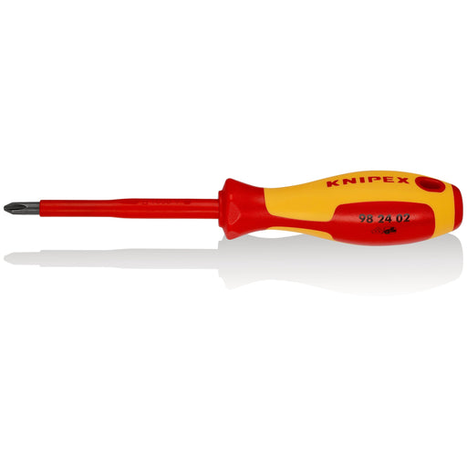 Knipex - Kreuzschlitz-Schraubendreher Kreuzschlitz-Schraubendr. 98 24 02 Phillips, 212mm