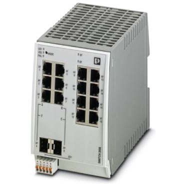 Phoenix Contact - Netzwerk Switch Industrial Ethernet Switch FLSWITCH2314-2SFPPN mana., 14 RJ45 Ports