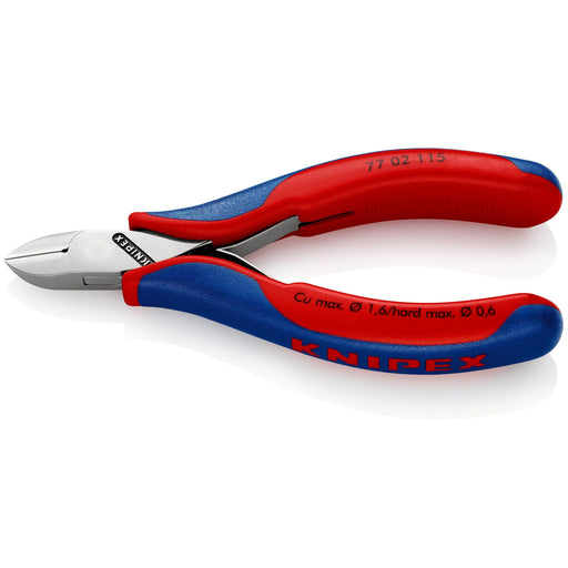 Knipex - Seitenschneider Elektronik-Seitenschneider 77 02 115 spiegelpoliert,115mm