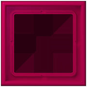 Jung - Abdeckrahmen Rahmen 1-fach LC 981 230 rouge rubia