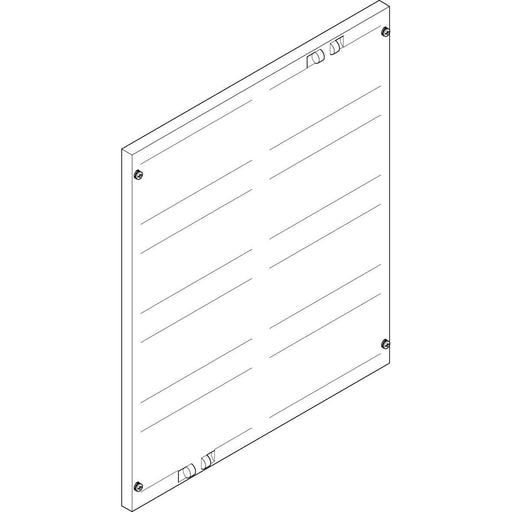 ABN - Abdeckung für Verteilerfeld Abdeckplatte FAG24N 500x600mm 2FB/4RE
