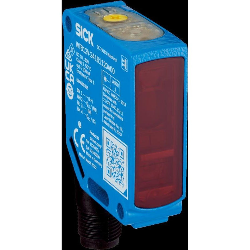 Sick - Lichttaster mit Hintergrundausblendung Klein-Lichtschranke WTB12L-24161220A00